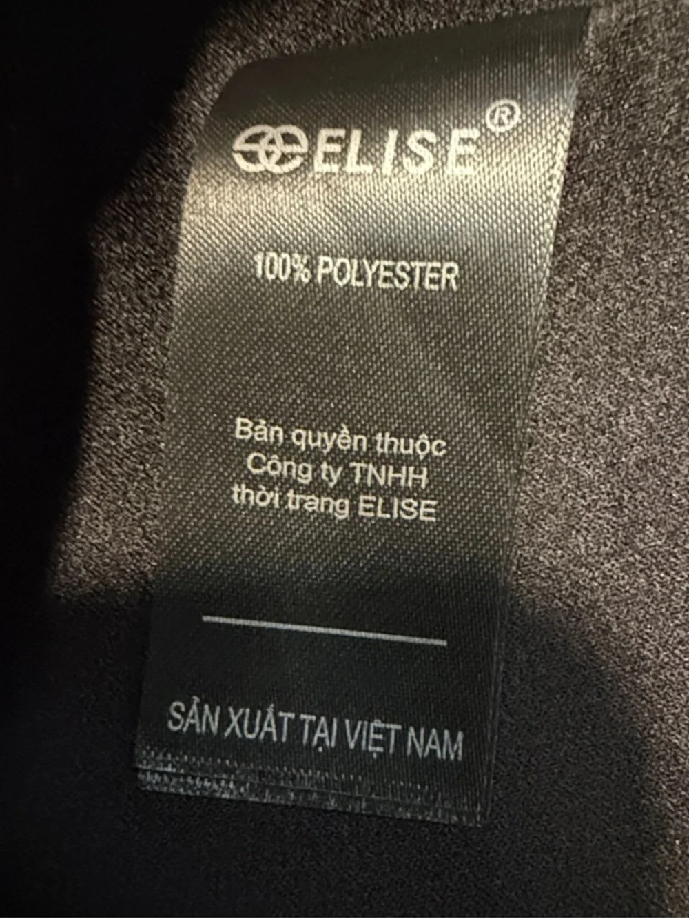 elise chic black